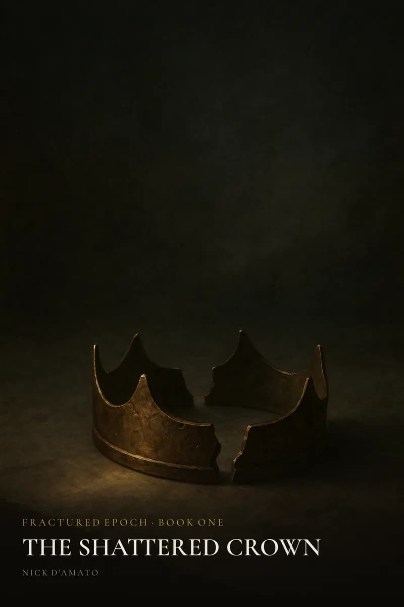 THE SHATTERED CROWN cover